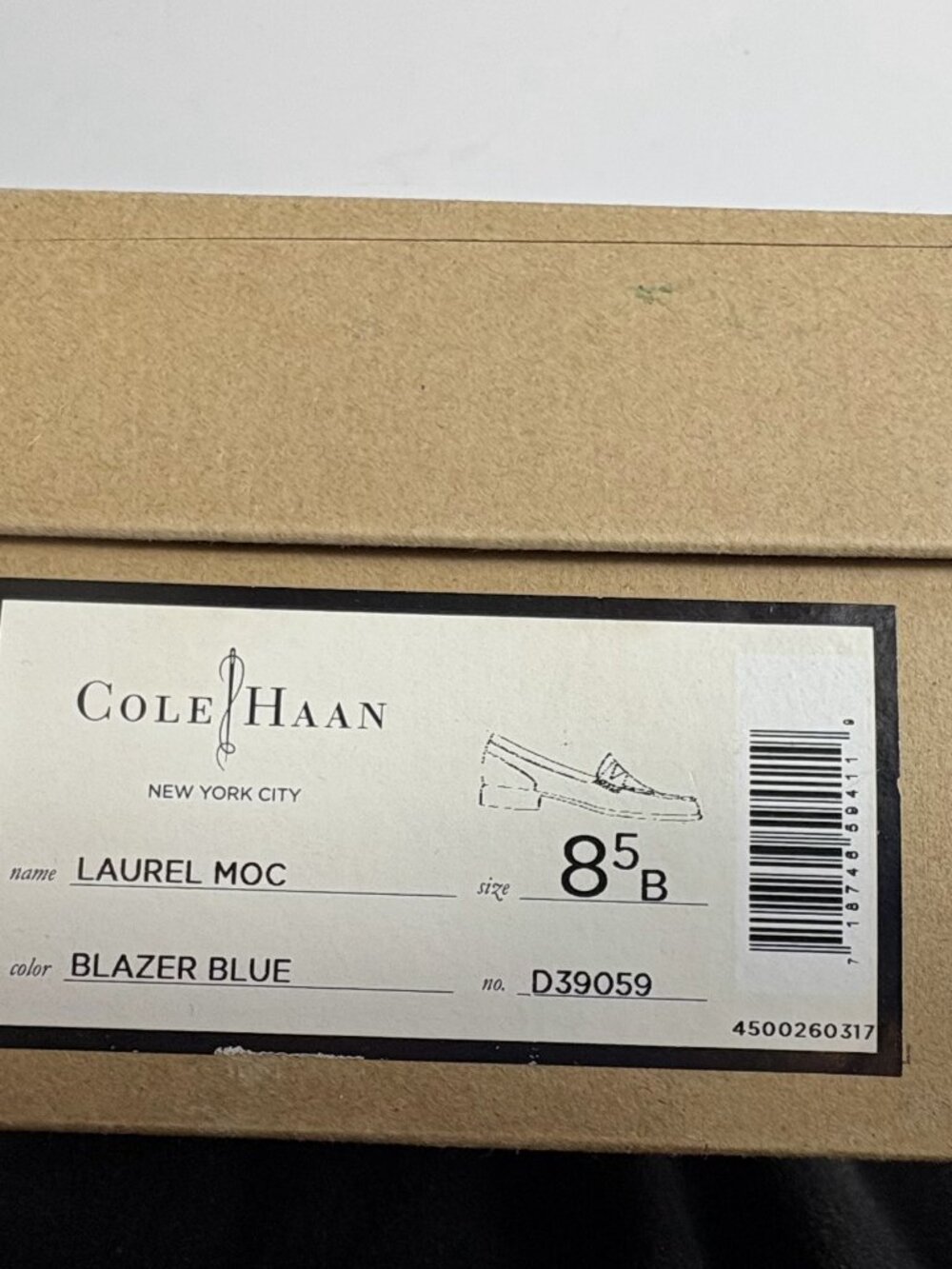 Cole Haan Laurel Moc  Blazer Blue  8.5 M - Picture 2 of 9